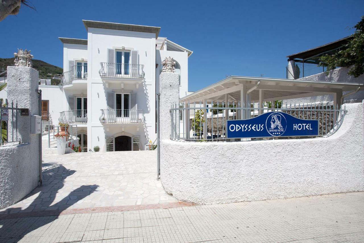 Odysseus Hotel Липари Экстерьер фото